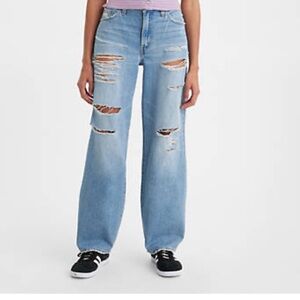 NWT Levi’s Baggy Dad Jeans sz 28X30 Mowed Over